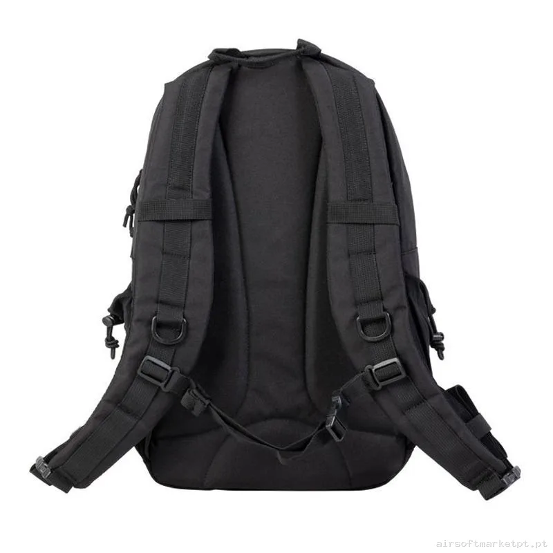 MOCHILA MOLLE DELTA TACTICS RAIDER CORTE LÁSER 25L NEGRA — Sacos & Mochilas — Airsoft Market PT (foto 2)