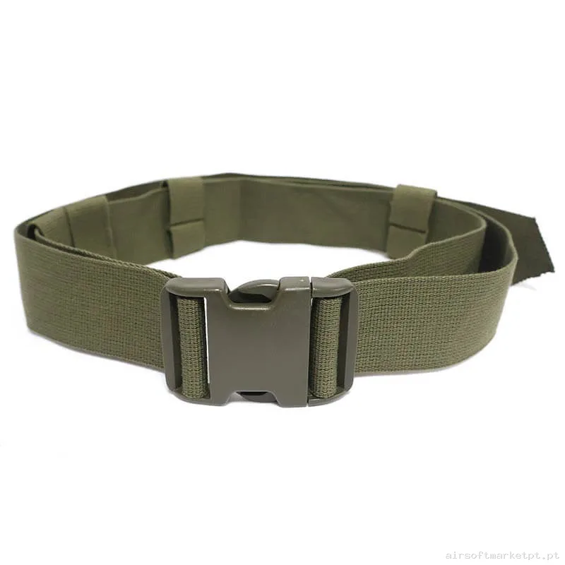 Cinturão Click Mil-Tec Abertura Rápida 50mm verde od — Gear Táctico — Airsoft Market PT