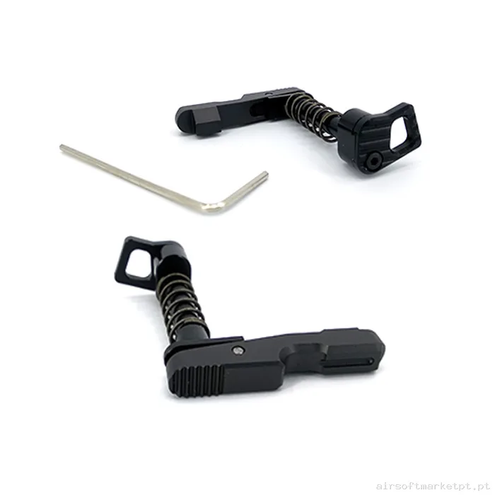 Externo Reten de Magazine M4 Ambidiestro Raccoon Rr002 negro — Acessórios & Componentes — Airsoft Market PT