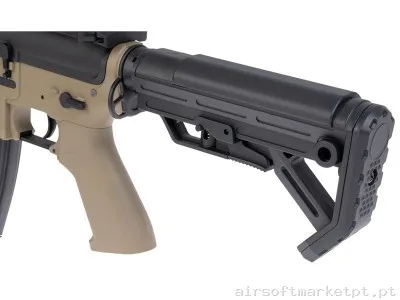M4 Kenji Longo S Saigo Defense Sim Tan — Rifles de Assalto (AR/M4/AK) — Airsoft Market PT (foto 4)