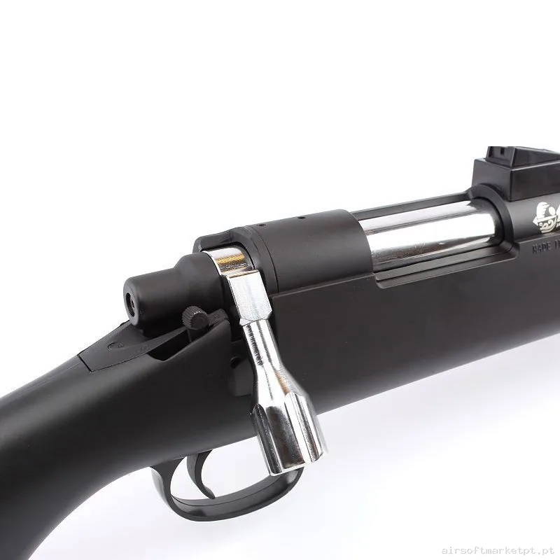 PALANCA DE ACERROJADO VSR-10 AIRSOFTPRO ACERO PLATA — Peças Internas (GBB/Sniper) — Airsoft Market PT (foto 3)