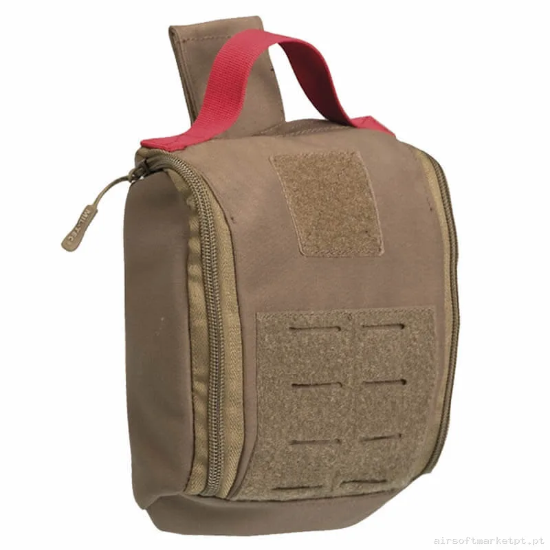 Bolsa Médica Mil-Tec Corte a Laser Ifak Coyote Escuro — Coletes & Rigs — Airsoft Market PT