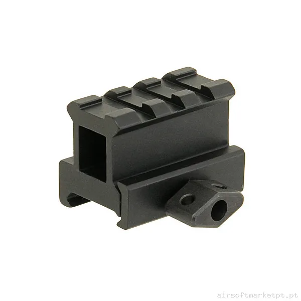 Externo Sobremontura RIS Oem 3 Slot negro — Acessórios & Componentes — Airsoft Market PT