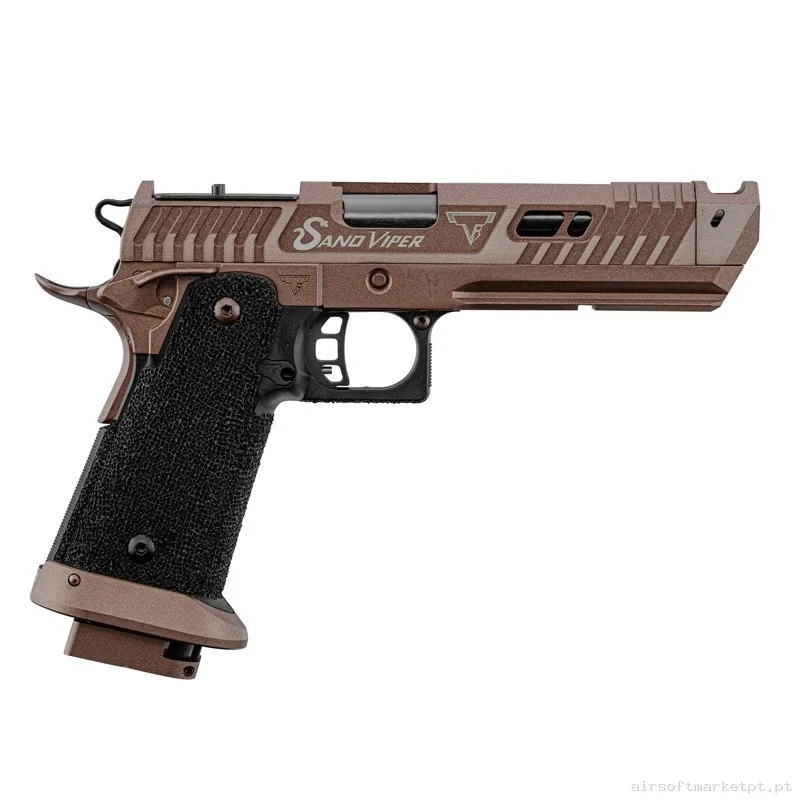 Pistola Jhon Wick Tti Jw4 Sand Viper GBB — Pistolas — Airsoft Market PT