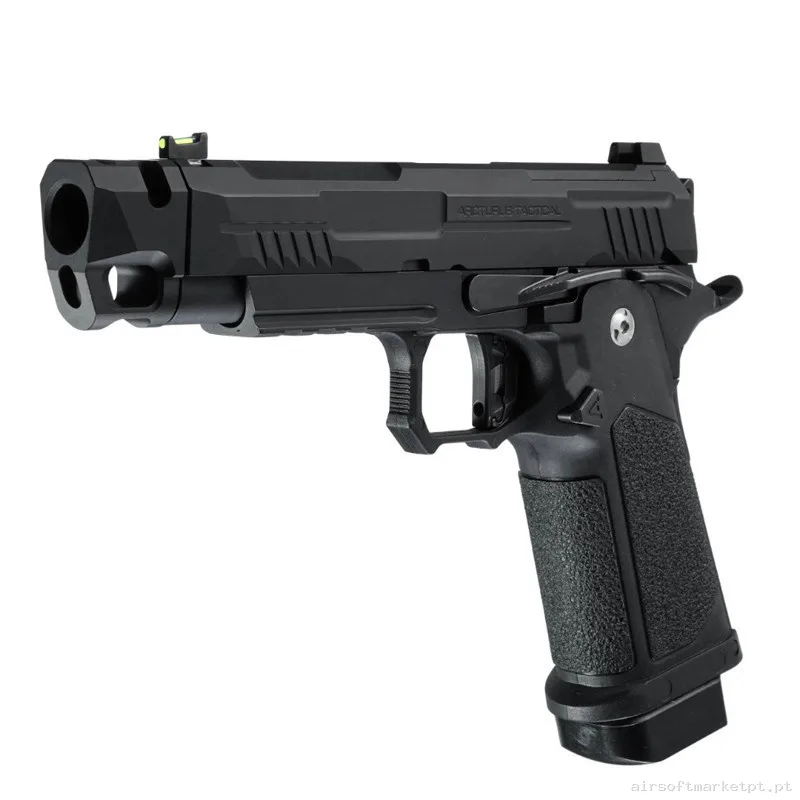 Pistola 4.3 Hi-Capa Arcturus Vanguard Compensador Gbb Negra — Pistolas — Airsoft Market PT (foto 2)