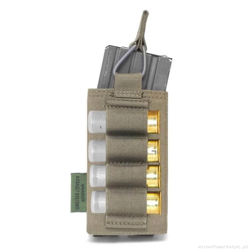 Pouch Magazine Pouch M4 Warrior Assault Open Top Shotgun Strip Ranger Green — Coletes & Rigs — Airsoft Market PT