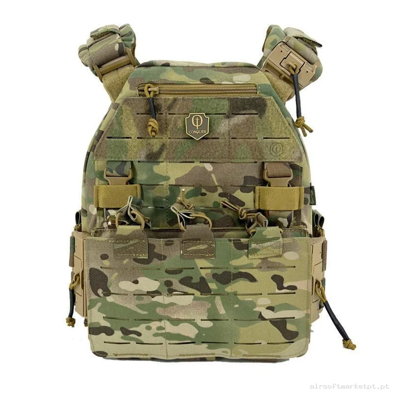 CONQUER MQR VEST MULTICAM — Coletes & Rigs — Airsoft Market PT