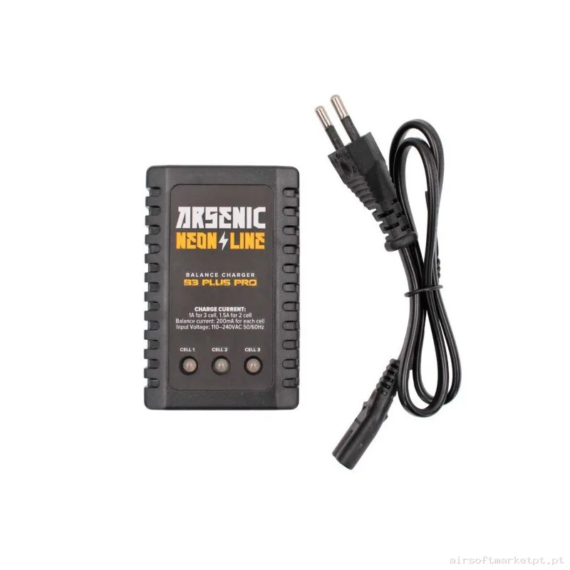 Cargador Bateria Lipo Arsenic B3 — Baterias & Carregadores — Airsoft Market PT