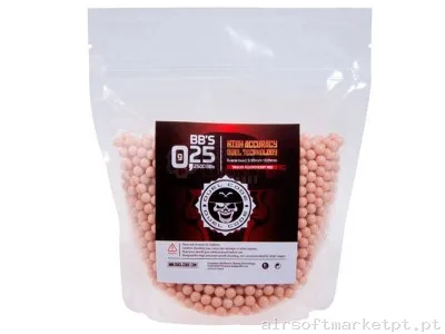 Bolas Traçantes 0,25 PVC Duel Code Vermelho — Munição (BBs) — Airsoft Market PT