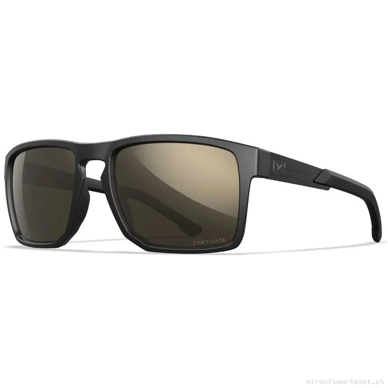 Óculos Wiley X Apex Captivate Tungstênio Polarizado Pretos — Proteção Ocular & Facial — Airsoft Market PT