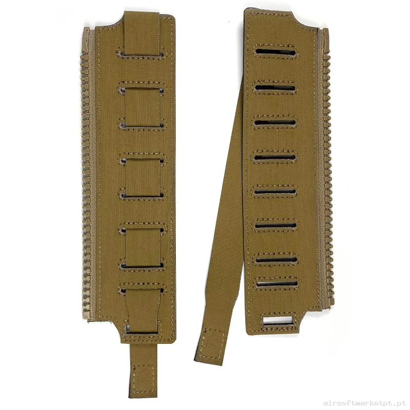 Adaptador de zíper Conquer para Sistema MOLLE Coyote Brown — Coletes & Rigs — Airsoft Market PT
