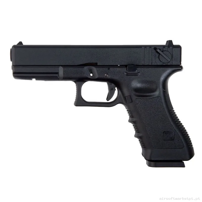 PISTOLA KP18 CO2 NEGRA KJW — Pistolas — Airsoft Market PT