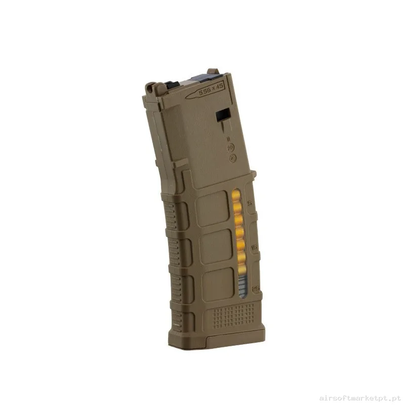 Cargador M4 35 bbs GBB Double Eagle MWS Marui Tan — Carregadores / Magazines — Airsoft Market PT (foto 2)