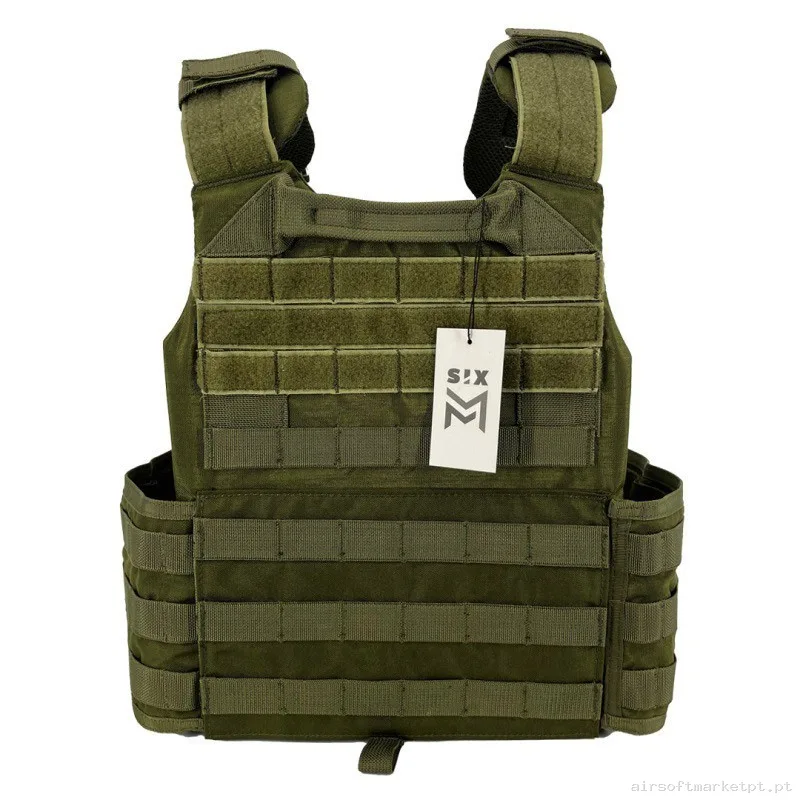 CHALECO FCS SIXMM VERDE OD — Coletes & Rigs — Airsoft Market PT (foto 2)