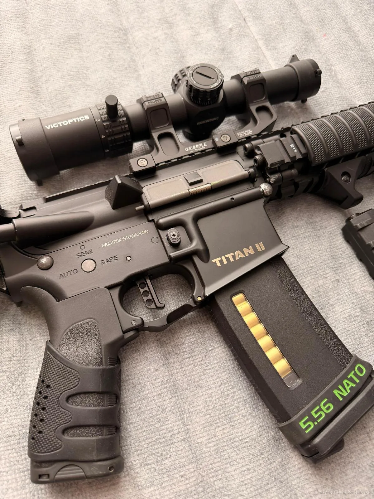 Evolution Recon 3.0 Viper MK18 Mod. 1 (AEG) com upgrades e acessórios — Rifles de Assalto (AR/M4/AK) — Airsoft Market PT (foto 5)