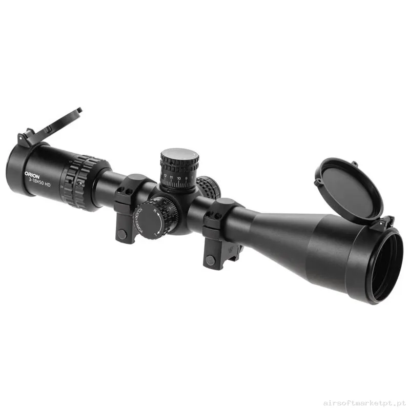 Mira telescópica 3-18X50 Vector Optics Orion Pro Max negra — Miras & Ópticas — Airsoft Market PT