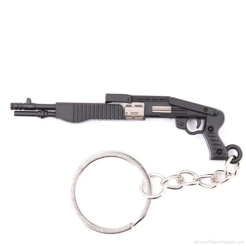 Llavero Escopeta Spas12 7 Cm MetáLico Negro — Acessórios & Componentes — Airsoft Market PT