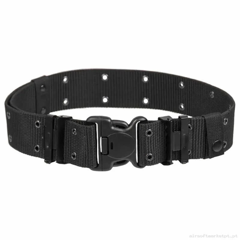 Cinturão tático Click Mil-Tec Lc2 Duraflex Us negro — Gear Táctico — Airsoft Market PT