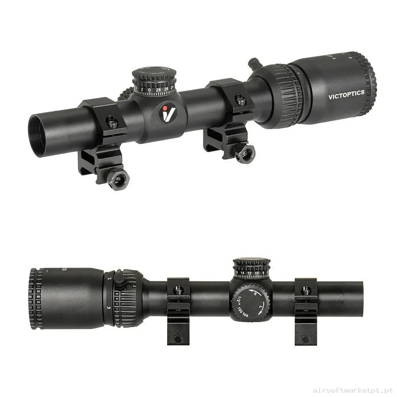 Visor Zod 1-4X20 Victoptics — Miras & Ópticas — Airsoft Market PT