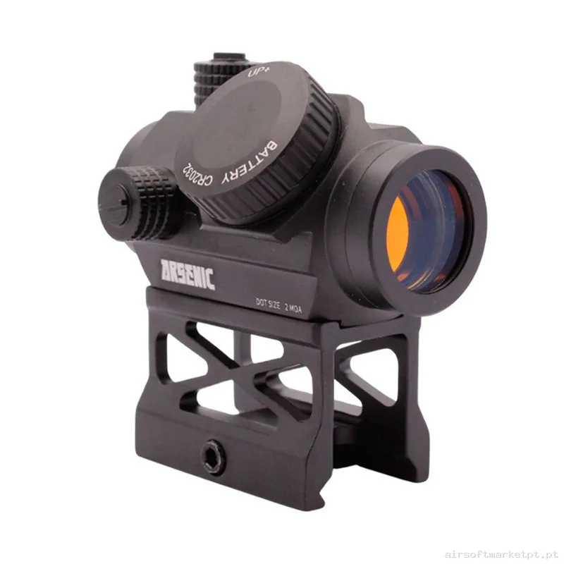 Visor Red Dot T1 Arsenic Argon AS01N negro — Miras & Ópticas — Airsoft Market PT (foto 3)
