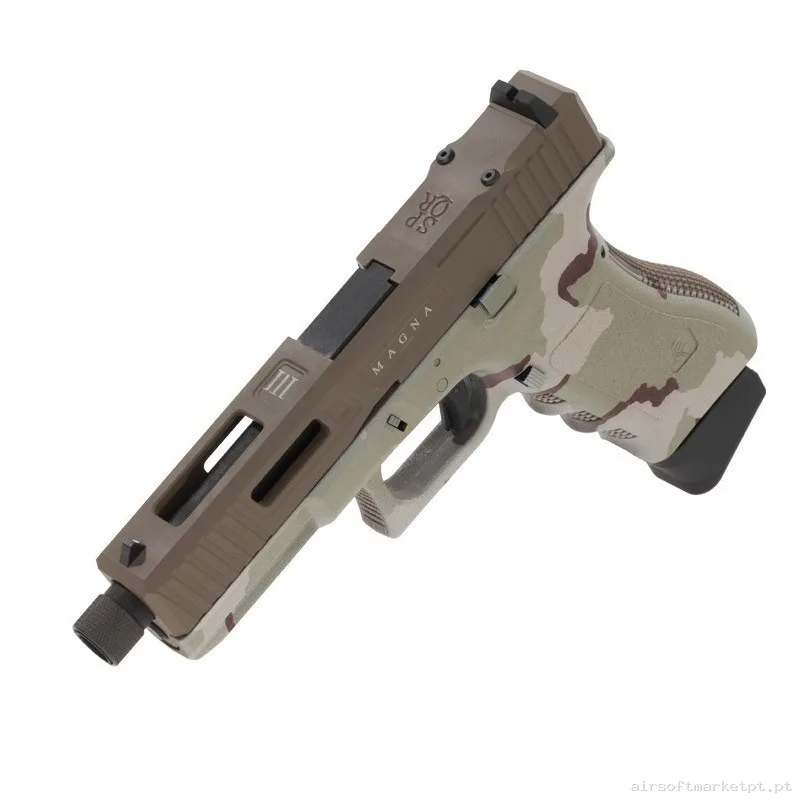 PISTOLA SECUTOR GLADIUS MAGNA III CO2 CUSTOM 3 COLOR DESERT — Pistolas — Airsoft Market PT (foto 3)