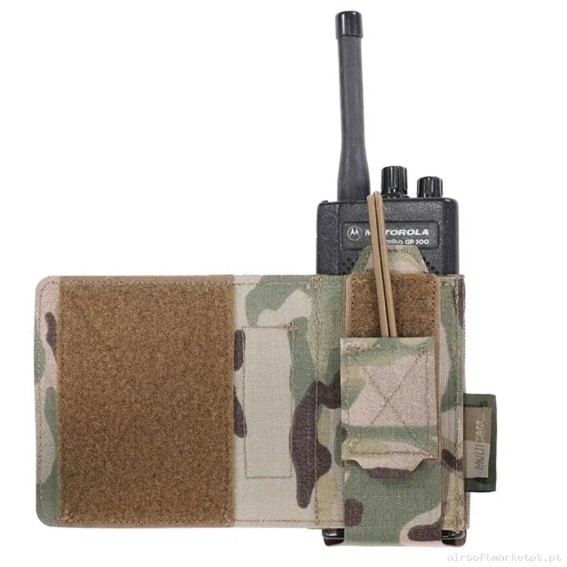 Pouch Portaradio Warrior Assault Láser Cut Arp Left Side multicam — Coletes & Rigs — Airsoft Market PT