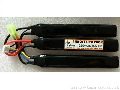 Batería LI-PO 11,1/1300 iPower — Baterias & Carregadores — Airsoft Market PT