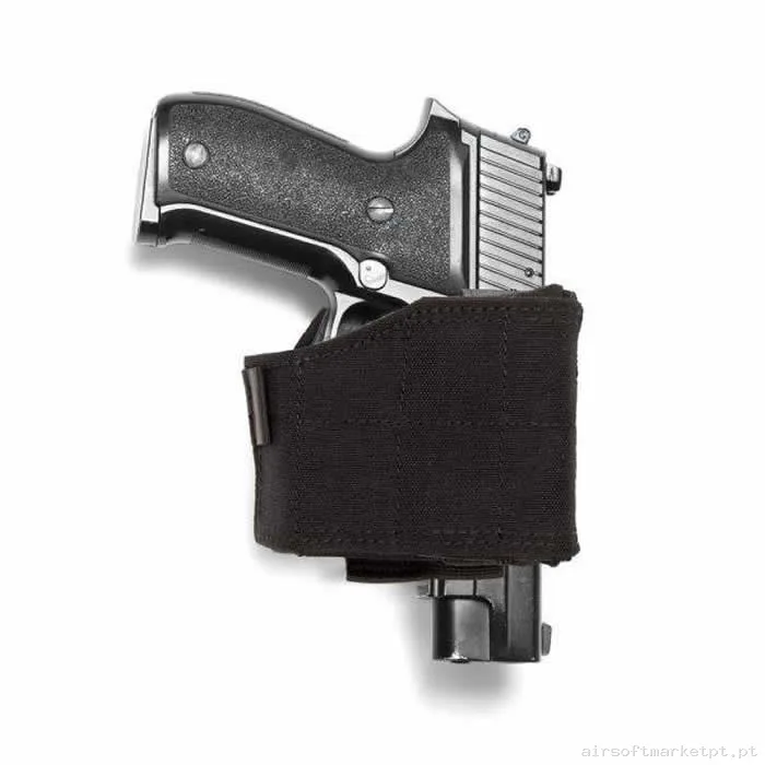 Pistolera de Tecido Universal MOLLE Warrior Assault preta — Coletes & Rigs — Airsoft Market PT