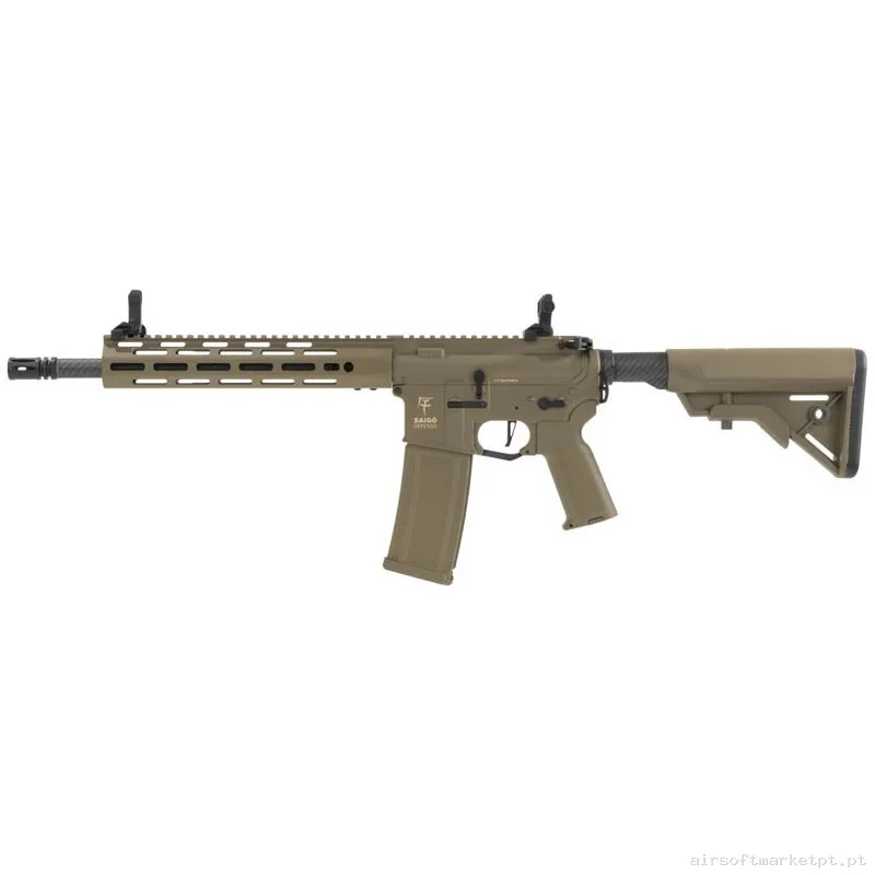 Réplica AEG M4 Saigo Shogun Gure tan (Reac) — Rifles de Assalto (AR/M4/AK) — Airsoft Market PT