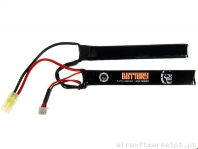 Batería LI-PO 7,4/1450 Duel Code — Baterias & Carregadores — Airsoft Market PT
