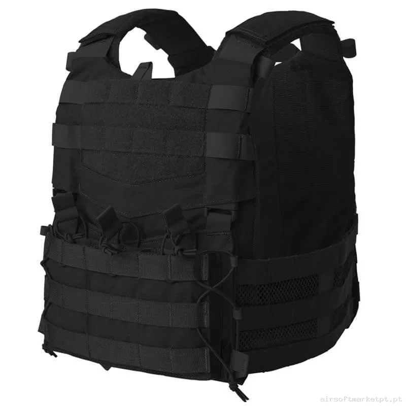 Chaleco Porta Placas Helikon-Tex Guardian Military Set preto — Coletes & Rigs — Airsoft Market PT