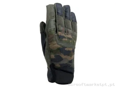 Luvas Combat Delta Tactics Arborizado — Gear Táctico — Airsoft Market PT