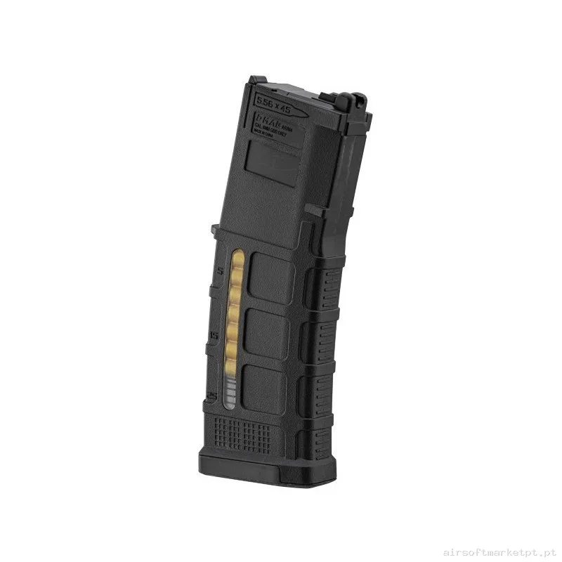 Cargador M4 35 bbs GBB Double Eagle MWS Marui Negro — Carregadores / Magazines — Airsoft Market PT