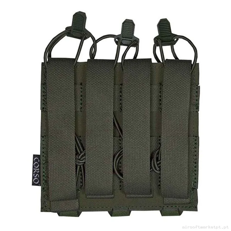 Pouch Corso Cargador Mp5 Mp7 Triple Dagger Láser Ranger Green — Coletes & Rigs — Airsoft Market PT (foto 2)