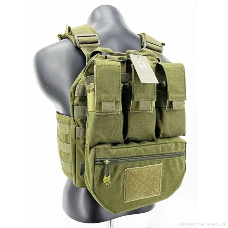 BACKPANEL MOLLE SIXMM OD — Coletes & Rigs — Airsoft Market PT (foto 2)