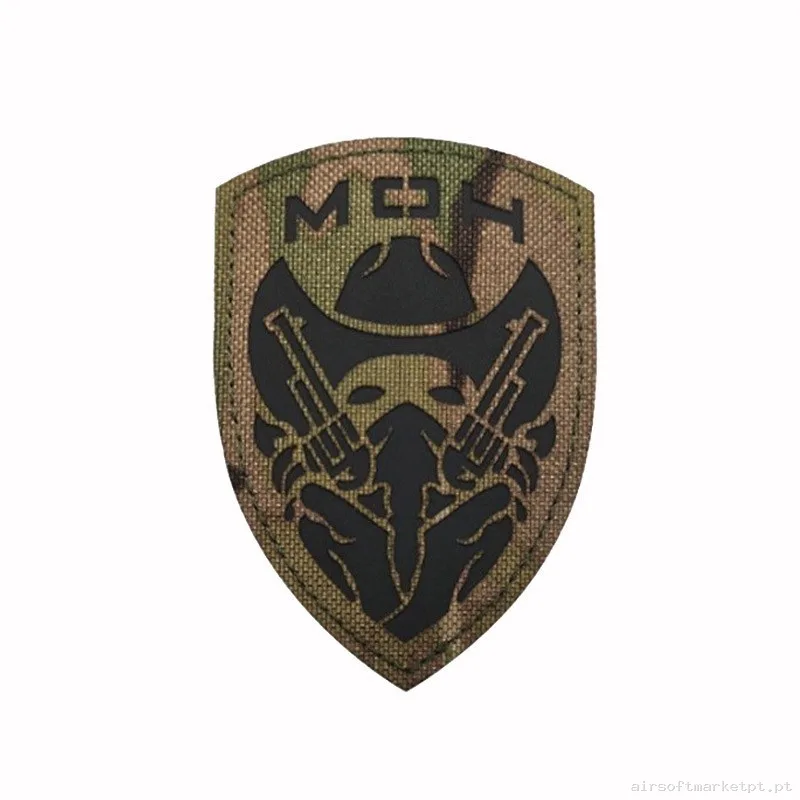 PARCHE DE TELA BILLY MULTICAM — Patches & Decoração — Airsoft Market PT