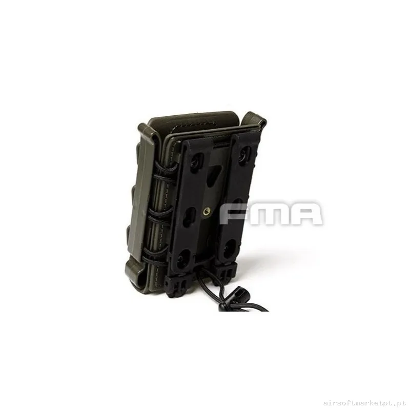 Portacargador Universal Soft Shell Scorpion Verde OD - FMA — Coletes & Rigs — Airsoft Market PT (foto 2)