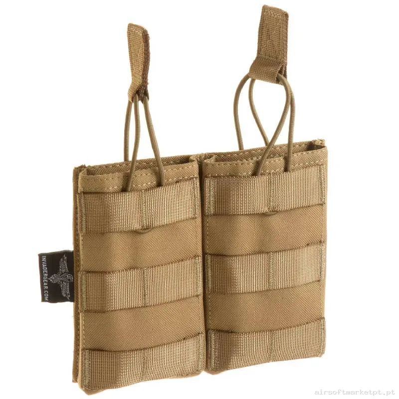 Pouch Magazine Pouch Duplo M4 Invader Gear Direct Action Open Top coyote — Coletes & Rigs — Airsoft Market PT