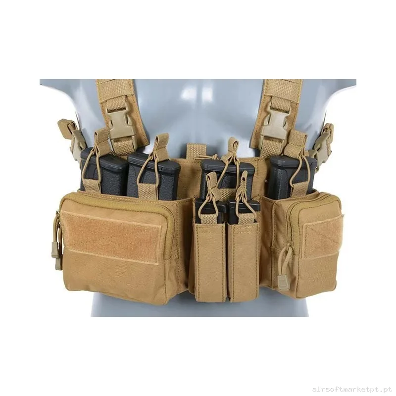 Chest Rig Sniper/Dmr Tan — Coletes & Rigs — Airsoft Market PT (foto 3)