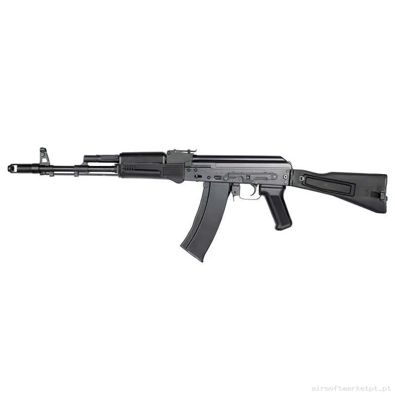 Réplica AEG Ak E&l Elak74mn Essential EL-A106S negra — Rifles de Assalto (AR/M4/AK) — Airsoft Market PT
