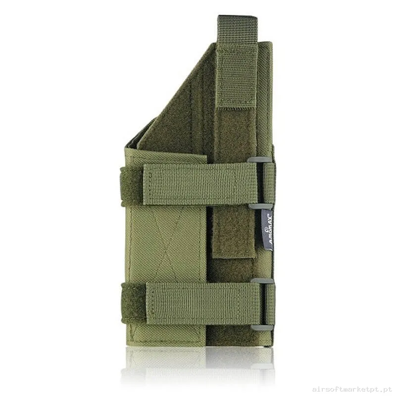 Pistolera Tela Universal Amomax Light Bearing verde od — Coletes & Rigs — Airsoft Market PT