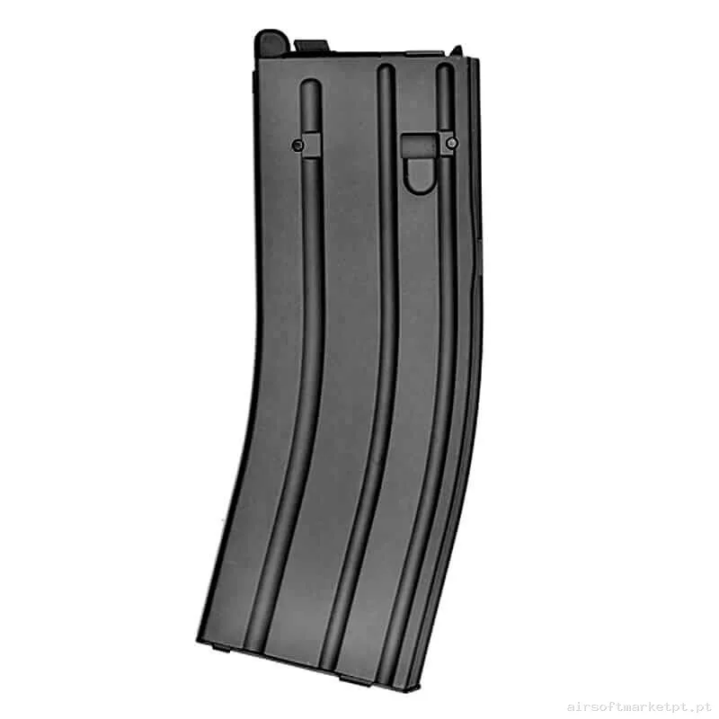 Magazine Réplica Lowcap M4 GBB Double Eagle Dmag Std para Tokyo Marui MWS 35 Bbs negro — Carregadores / Magazines — Airsoft Market PT