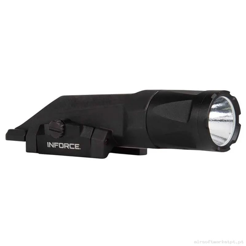 Lanterna Tática Inforce Wmlx White Gen 3 preta — Lanternas & Lasers — Airsoft Market PT