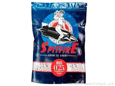 Bbs Muniçao 0,25 BIO Spitfire — Munição (BBs) — Airsoft Market PT