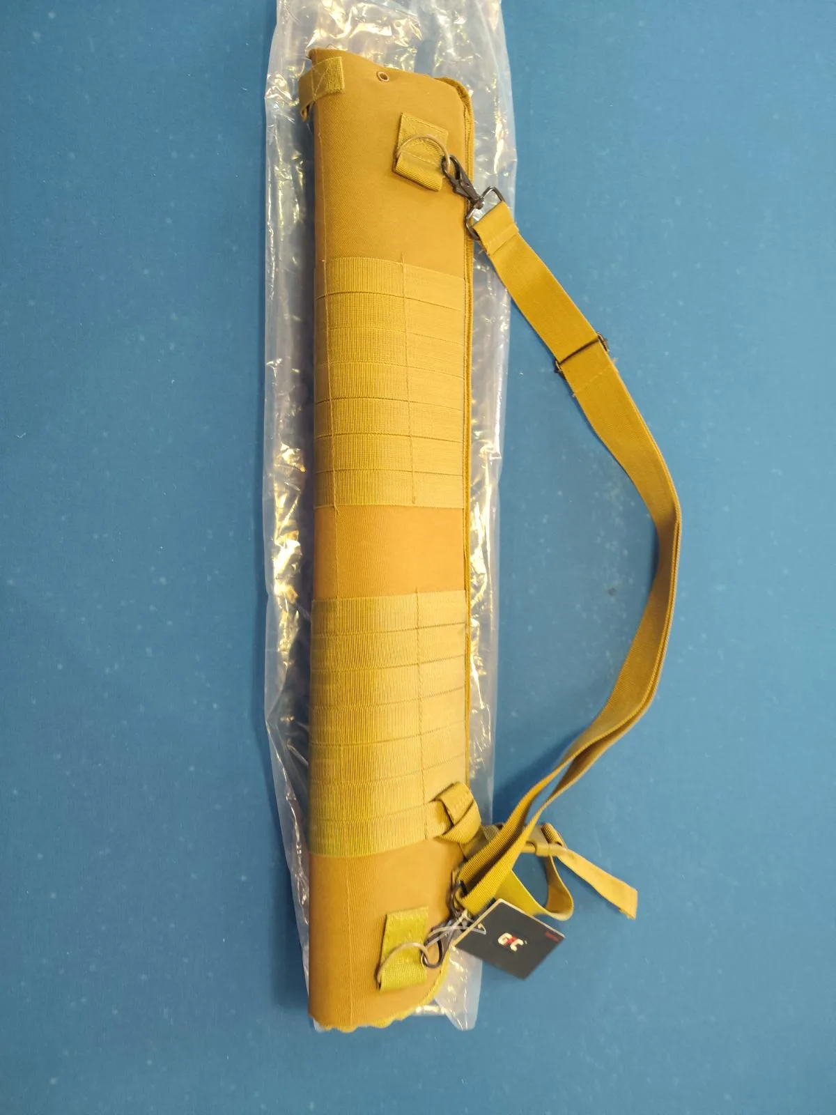 Bolsa rígida para shotgun TAN novo