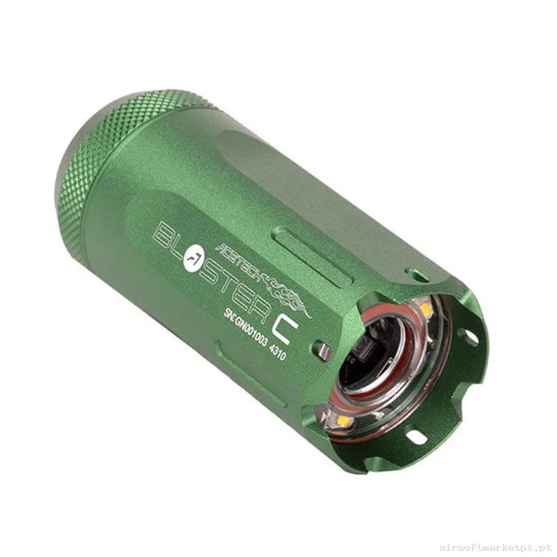 Externo Supressor Trazador Acetech Blaster C verde (Simulador de Fogonazo) — Acessórios & Componentes — Airsoft Market PT