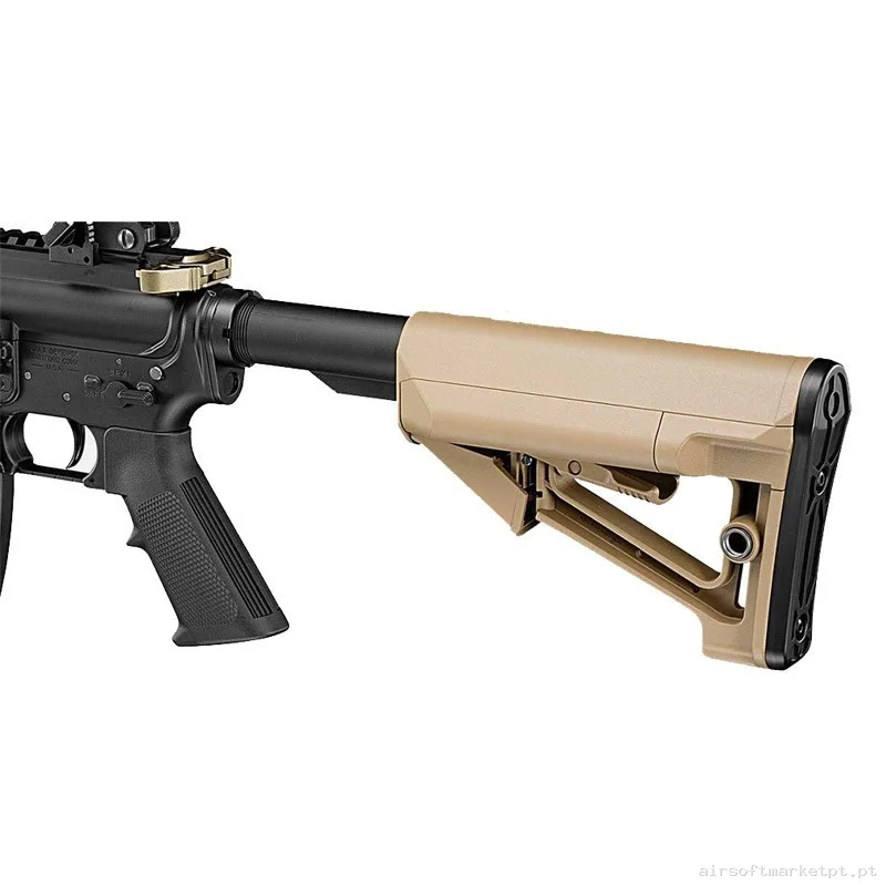 Réplica URG-I MK16 Zet System GBB MWS Tokyo Marui Negro Tan — Rifles de Assalto (AR/M4/AK) — Airsoft Market PT (foto 4)