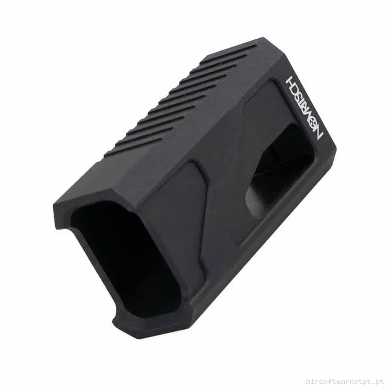 Externo Quebra-chamas Amplificadora Novritsch Tp22/Ssp18 negra — Acessórios & Componentes — Airsoft Market PT