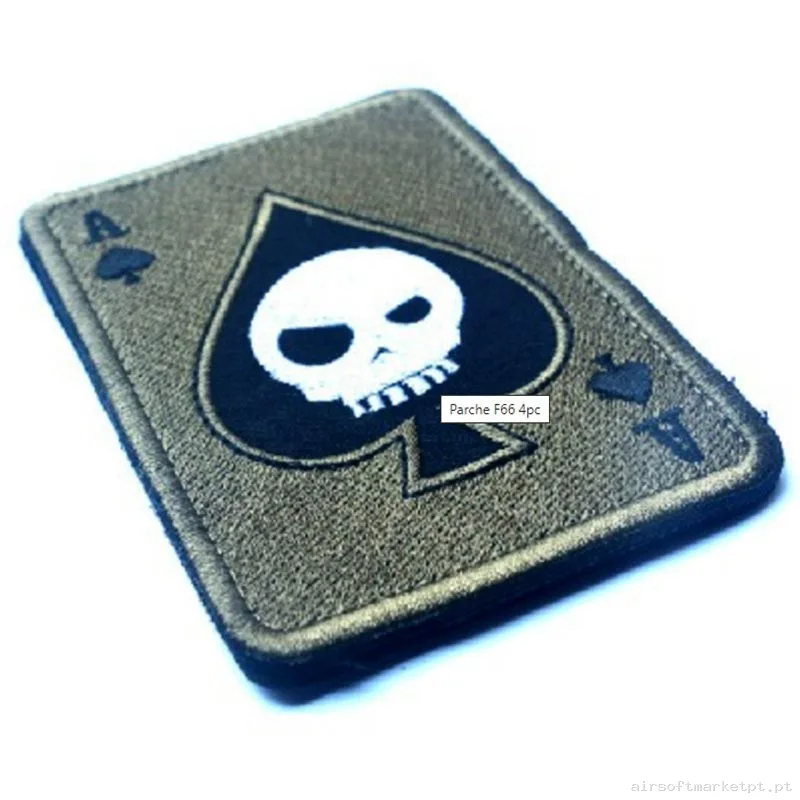 PARCHE AS DE PICAS OD — Patches & Decoração — Airsoft Market PT