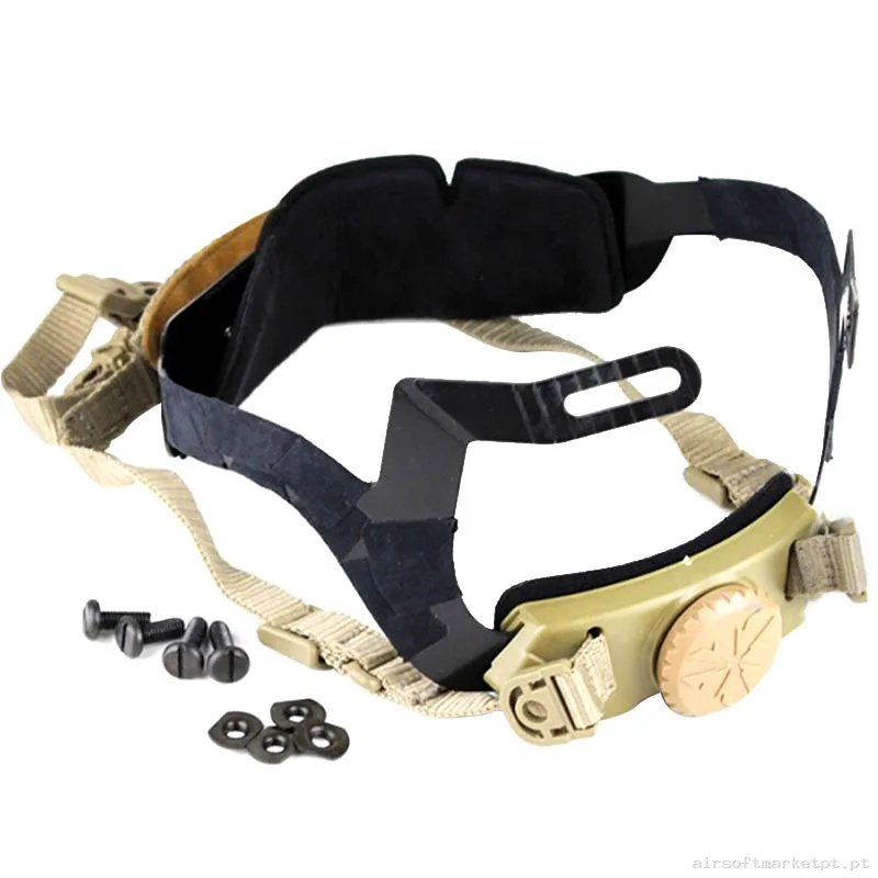 Sistema de Ajuste Rápido Wosport para Capacete Fast tan — Capacetes — Airsoft Market PT